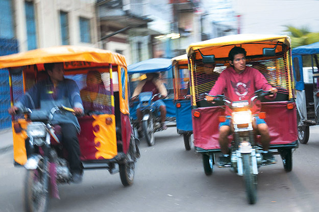 Mototaxis in Iquitos