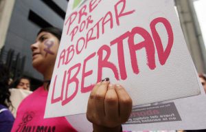 Abortion protests Mexico