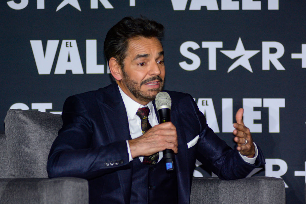Eugenio Derbez pictured at a red carpet event. Derbez scored unexpectedly high in a recent poll for the 2024 presidential elections, despite not being an official candidate.