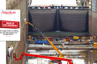 The Panama Canal undergoes repairs and maintenance reflecting the need to care for supply chain infrastructure.