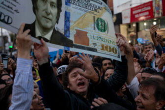 Javier Milei is one of Argentina's leading presidential candidates. He is a populist who calls for sweeping policies like dollarization.