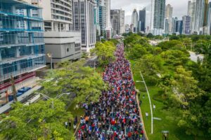 Protests against the Canadian First Quantum Minerals mine in Panama continue in Panama City, Panama, as President Laurentino Cortizo defended a new contract with the copper mining giant.