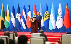 Chinese President Xi Jinping speaks at the opening ceremony of the China-CELAC Forum in Beijing in May.