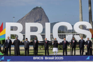Controversy over BRICS Ramps up Global Tensions: Leaders gather at the BRICS Summit in Rio de Janeiro, Brazil on July 6, 2025.