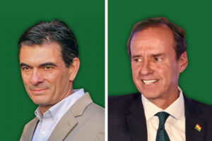 Rodrigo Paz Pereira and Jorge "Tuto" Quiroga