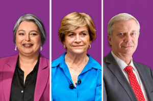 From left: Jeannette Jara, Evelyn Matthei, and José Antonio Kast. Chile: Meet the Candidates 2025 Security, immigration and the economy are top of mind for voters ahead of the November 16 presidential election.