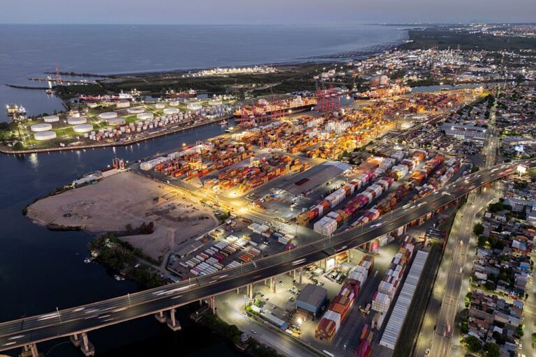 Dock Sud port in Avellaneda, Buenos Aires province, Argentina, on November 13, 2025.