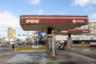 This view shows a gas station in Maracaibo, Venezuela on January 7, 2026. US Energy Secretary Chris Wright said in January 7, Washington will control sales of Venezuelan oil "indefinitely," a day after President Donald Trump announced Venezuela's interim leaders had agreed to US-managed marketing of 30-50 million barrels of crude.