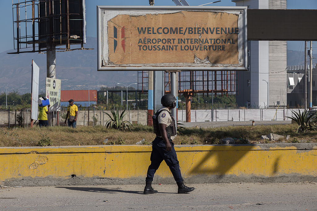 A view from Toussaint Louverture International Airport in Port-au-Prince, Haiti in Dec. 2025 as air transport in the capital was paralyzed due to the deteriorating security situation.