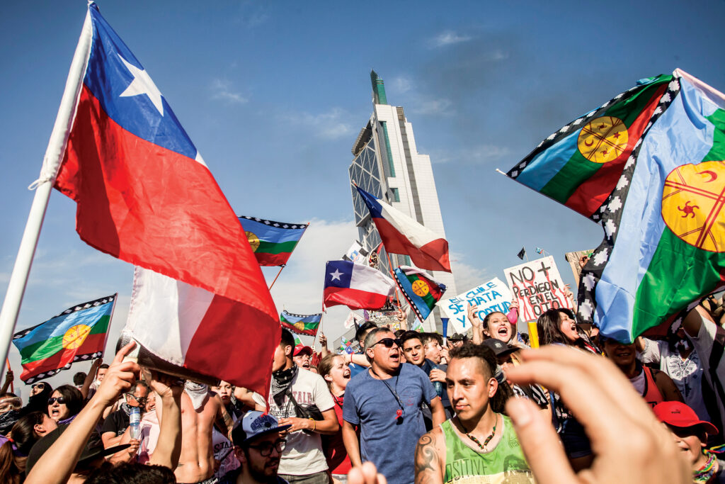 Massive protests in Chile in 2019 had a call for better pensions at their core.